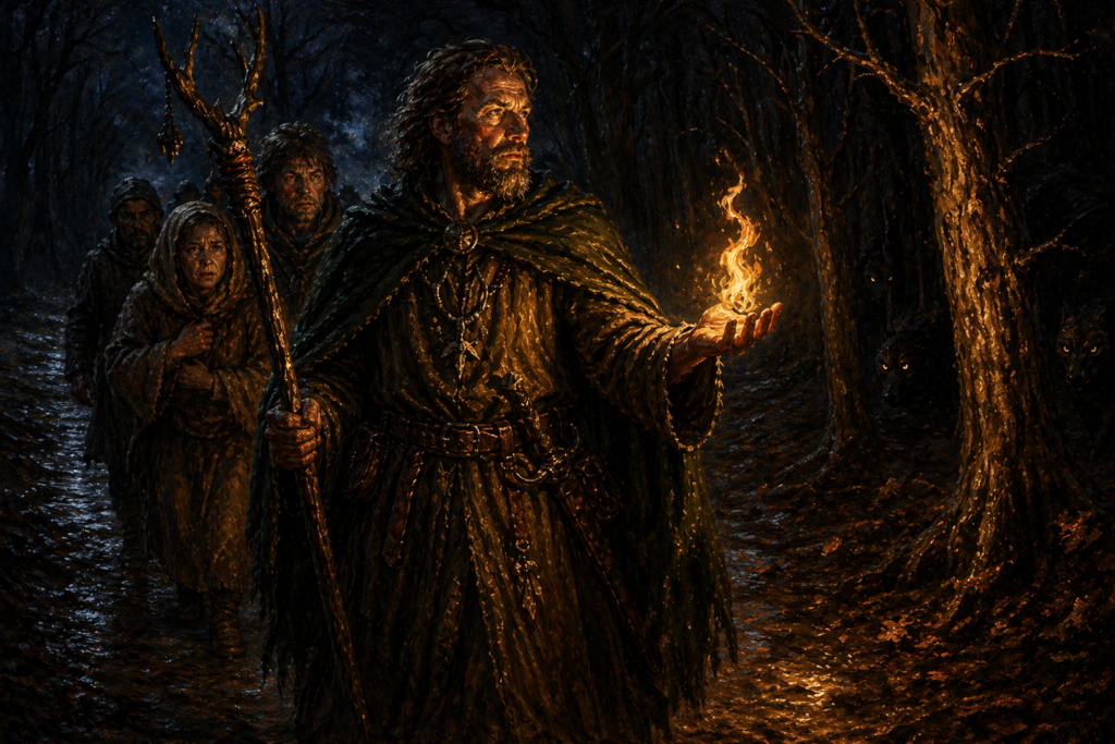 Produce Flame, "Hand of the Living Ember"