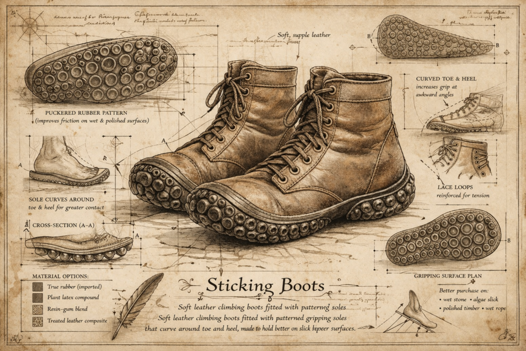 Sticking Boots