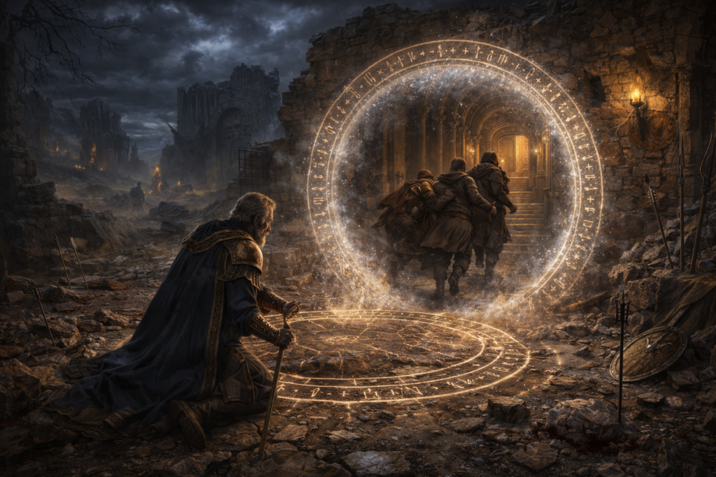 Teleportation Circle, "Sigil Road"