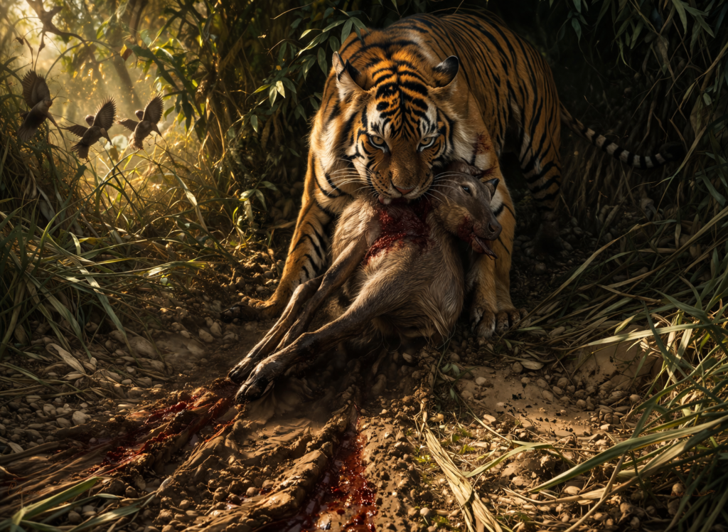 (Cat, Great), Tiger, the Silent Ambush Hunter