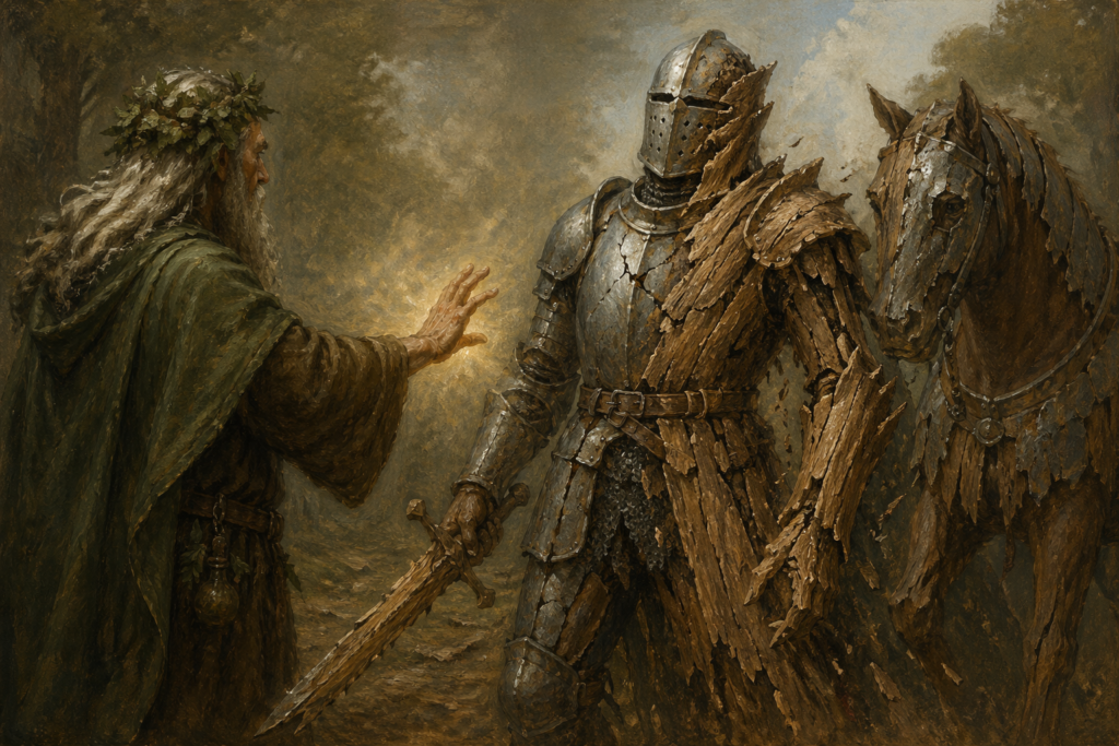 Transmute Metal to Wood, "The Green Unmaking"