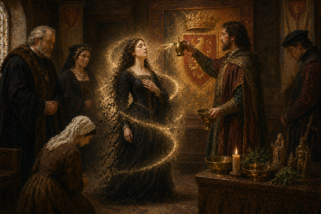 Unveil the Truth spell, "Song of the Last Witness"