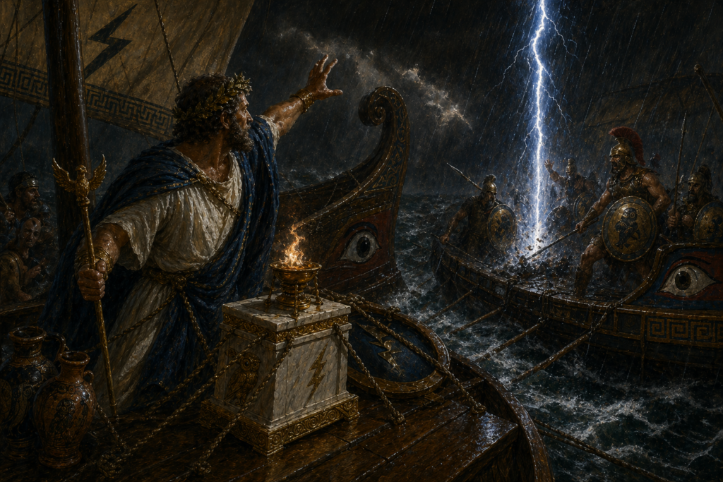 Spell, Zeus’s Fury spell, "Skyfather’s Judgment"