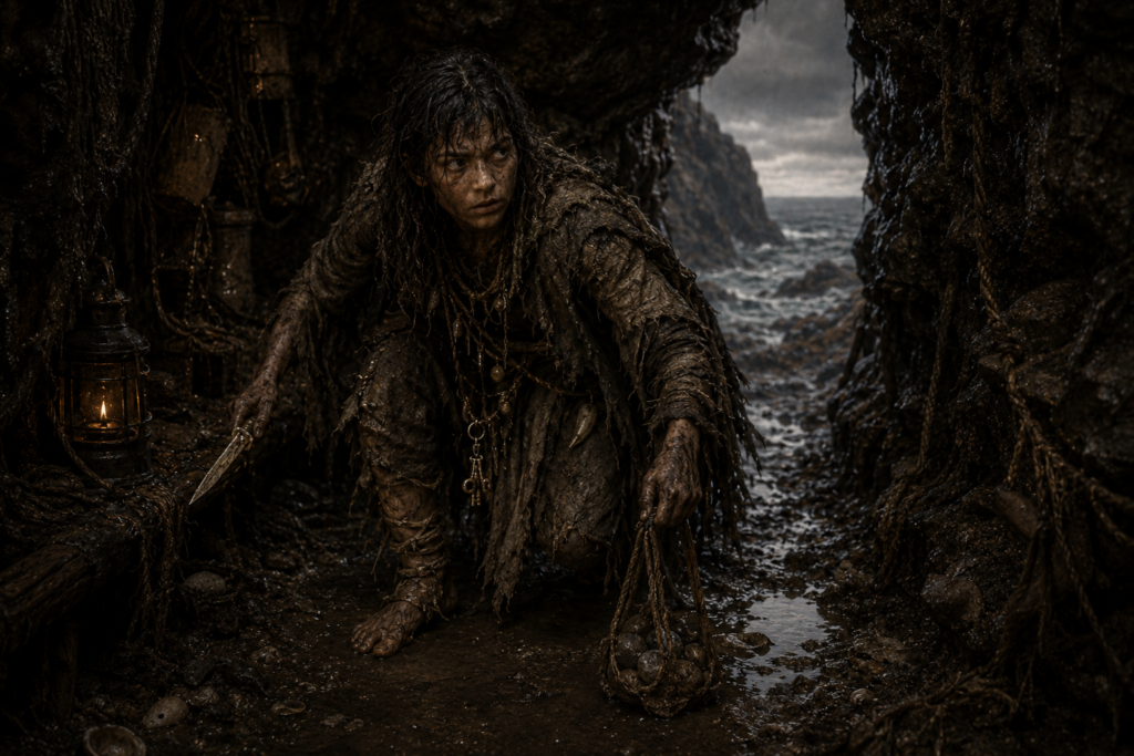 Sawney Bean, the Red King of the Tidal Cave