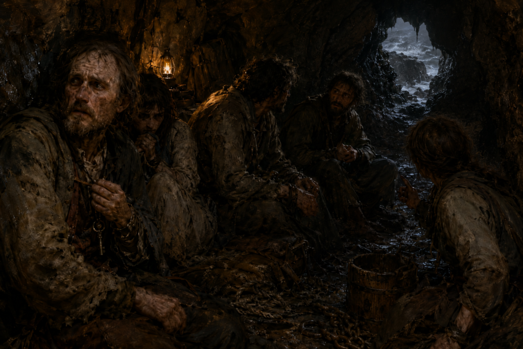 Sawney Bean, the Red King of the Tidal Cave