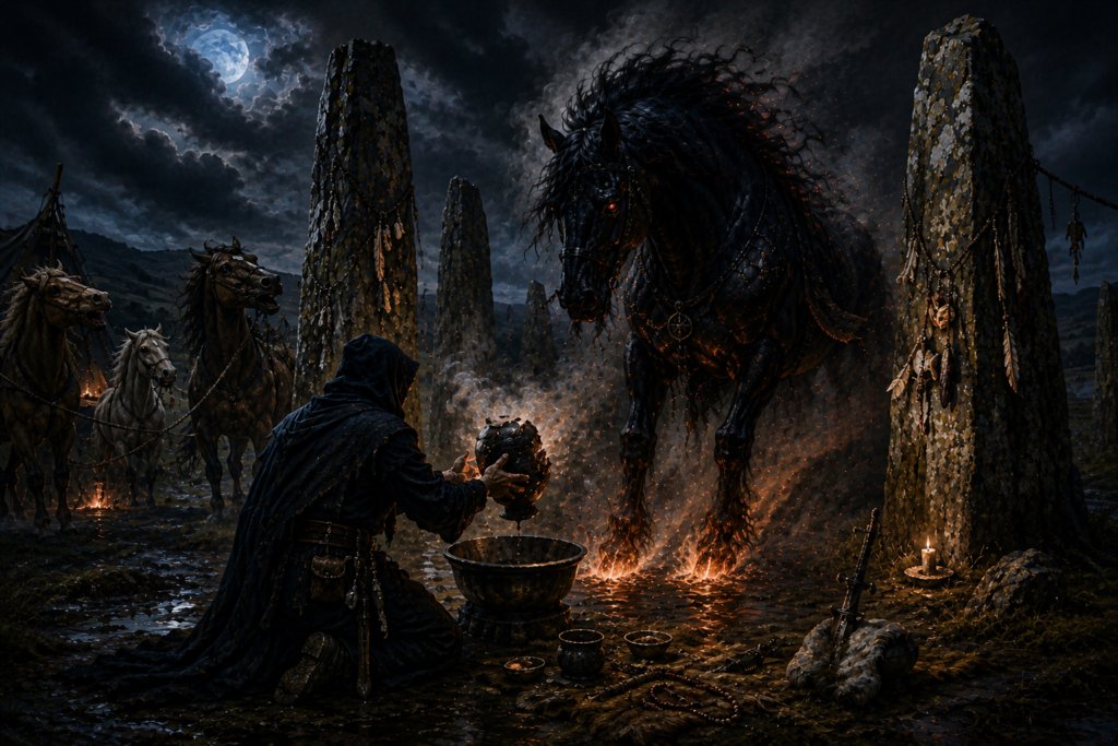 Call Nightmare Spell – Infernal Nightmare Mount