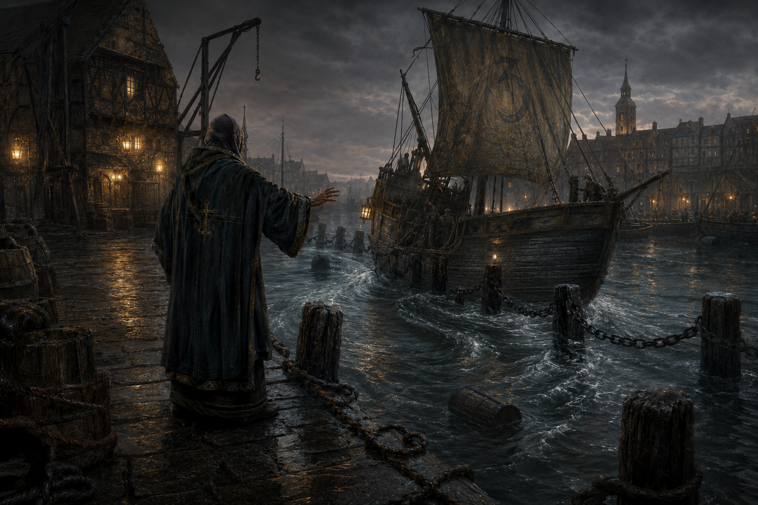 Control Currents Spell – Water Magic for Rivers, Ships, Harbours, and Flooded Ruins
