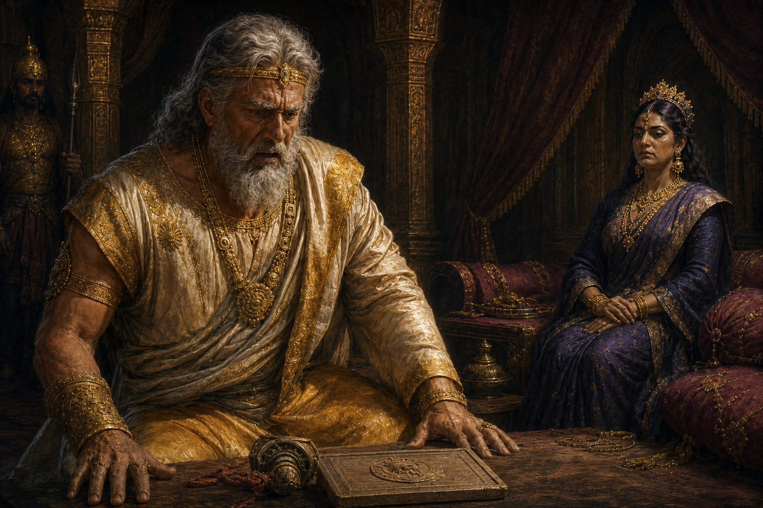 Dasharatha — Tragic King of Ayodhya, Father of Rama, and Oath-Bound King