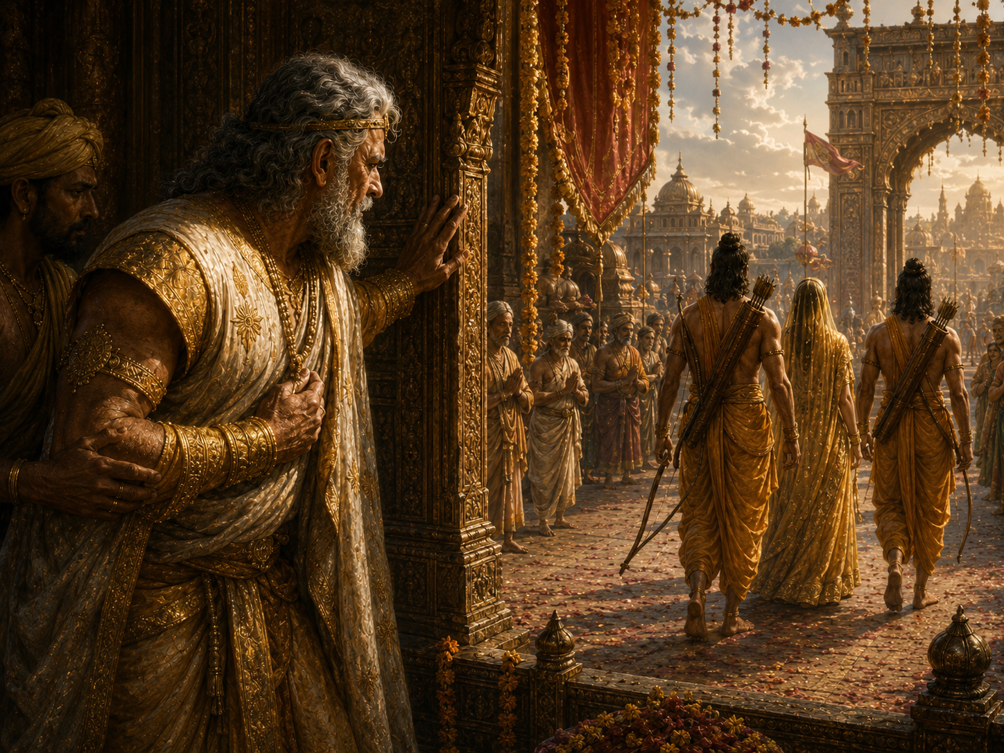Dasharatha — Tragic King of Ayodhya, Father of Rama, and Oath-Bound King