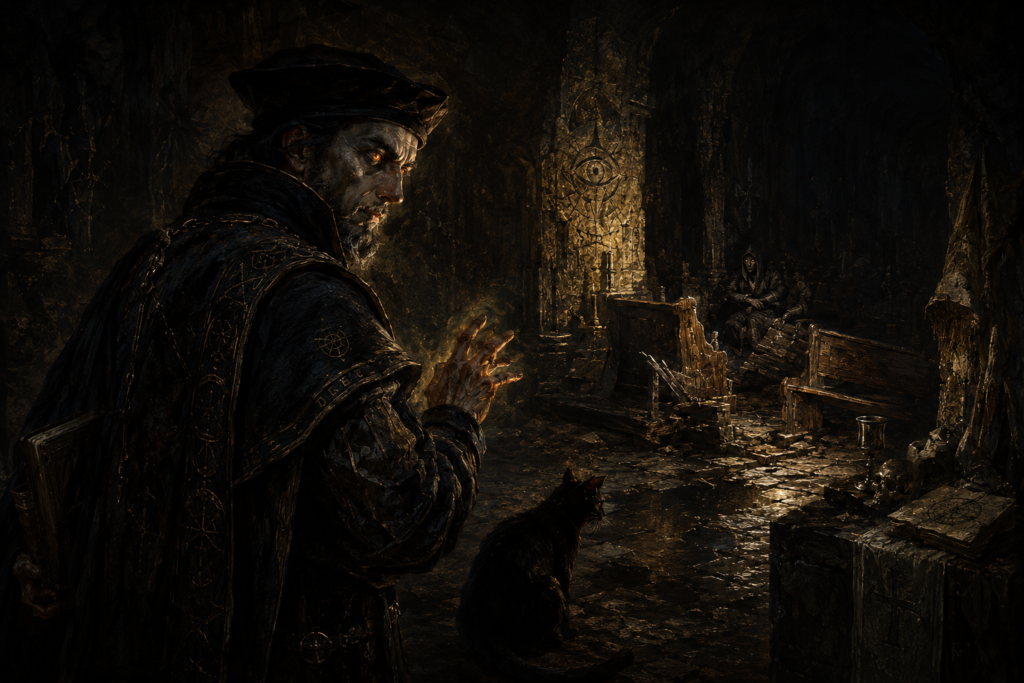 Devil’s Eye Spell — Infernal Sight Through Magical Darkness
