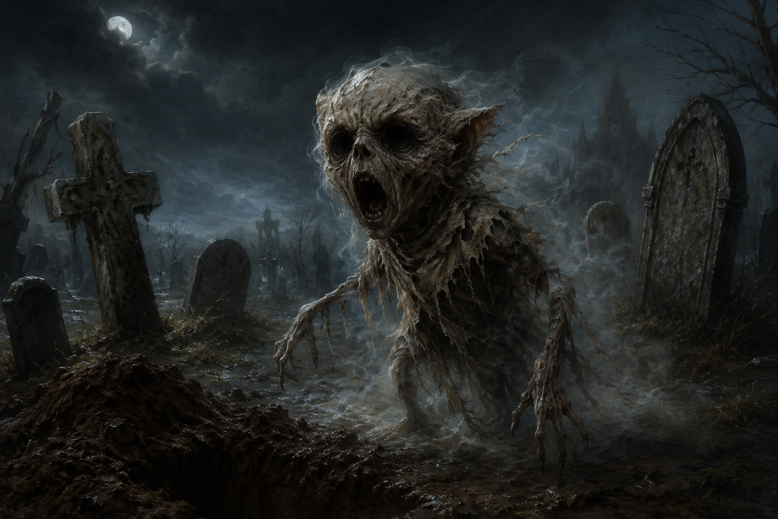 Drekavac — Screaming Plague Undead of South Slavic Folklore