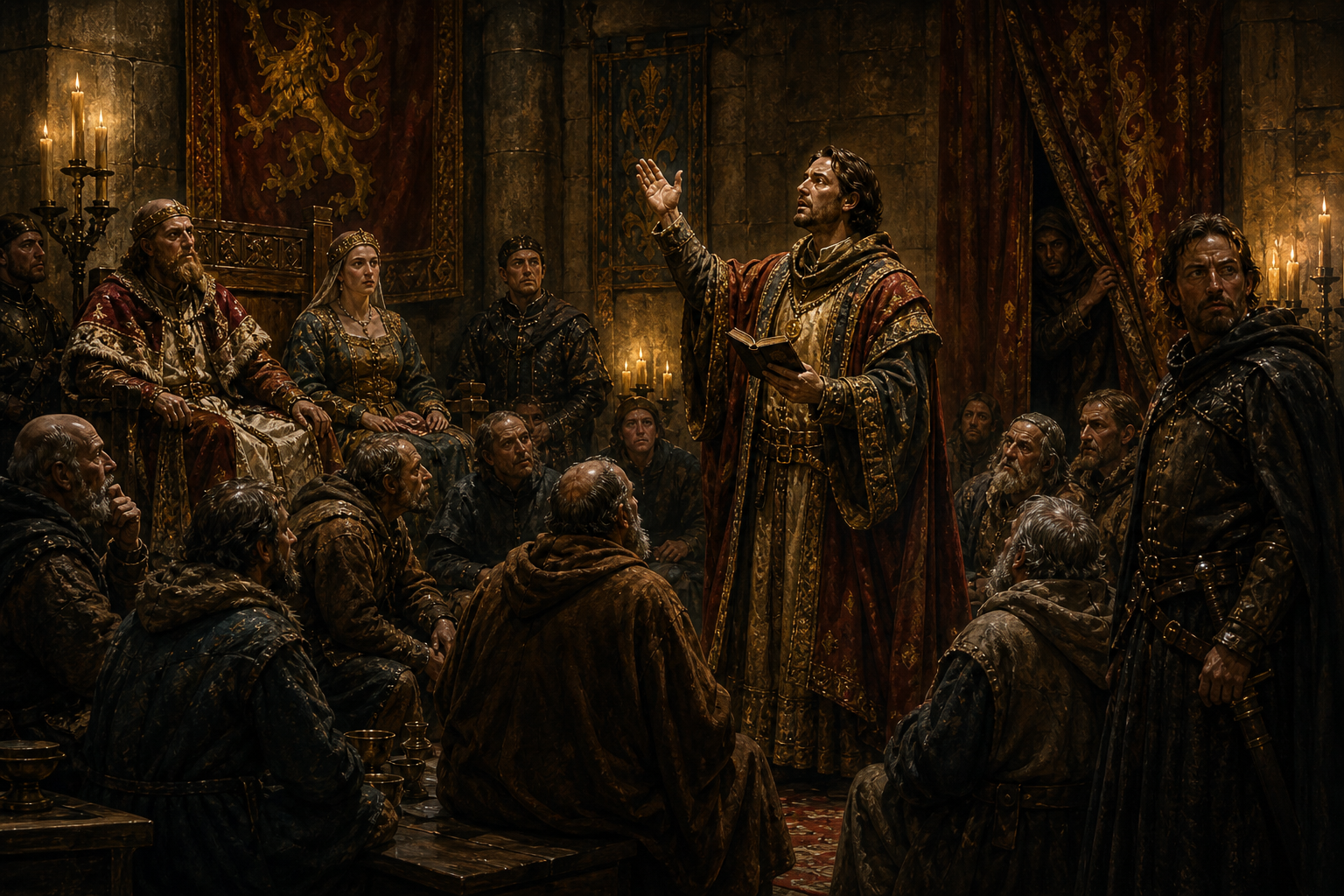 Enthrall Spell, "Captivating Oration" | Enchantment Magic for Captivating Crowds