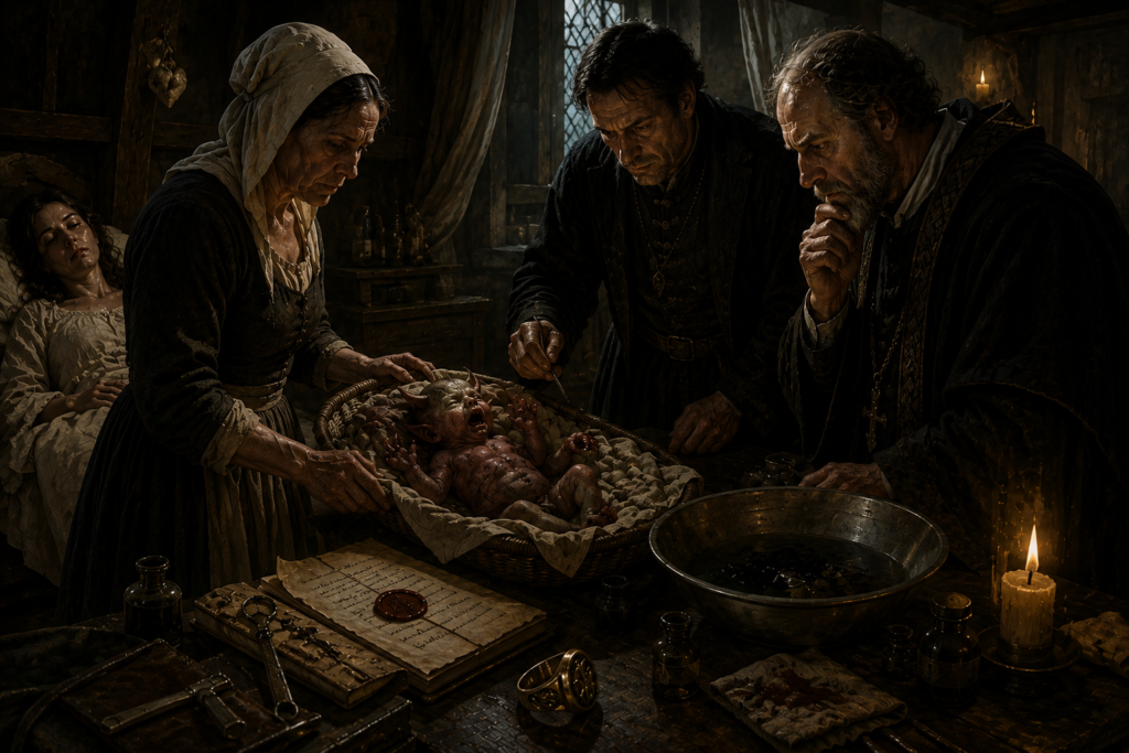 Fiendish Seed Spell — Infernal Lineage Curse