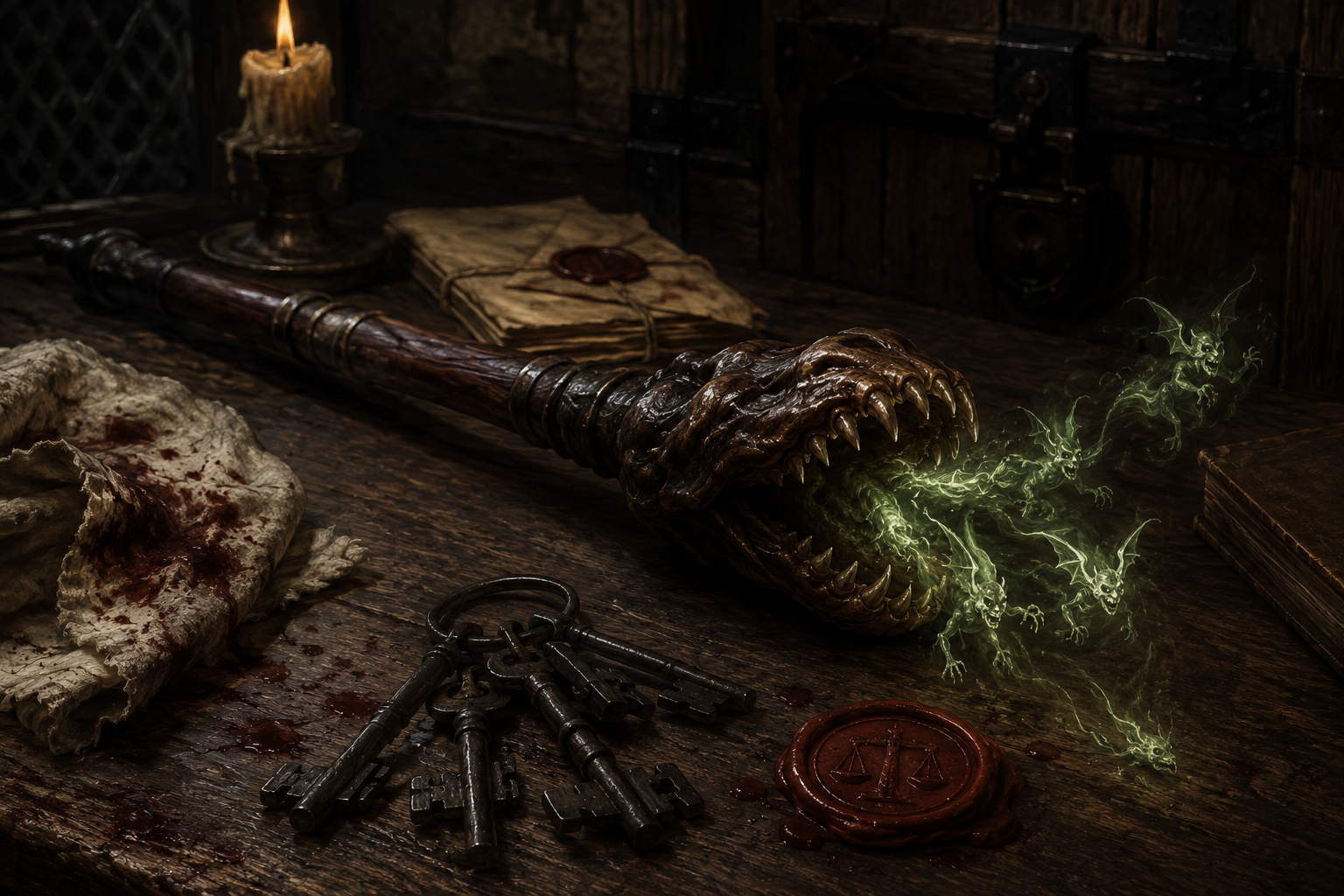 Flesheater Rod Magic Item