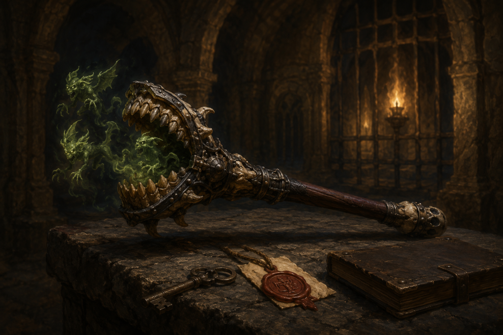 Flesheater Rod Magic Item