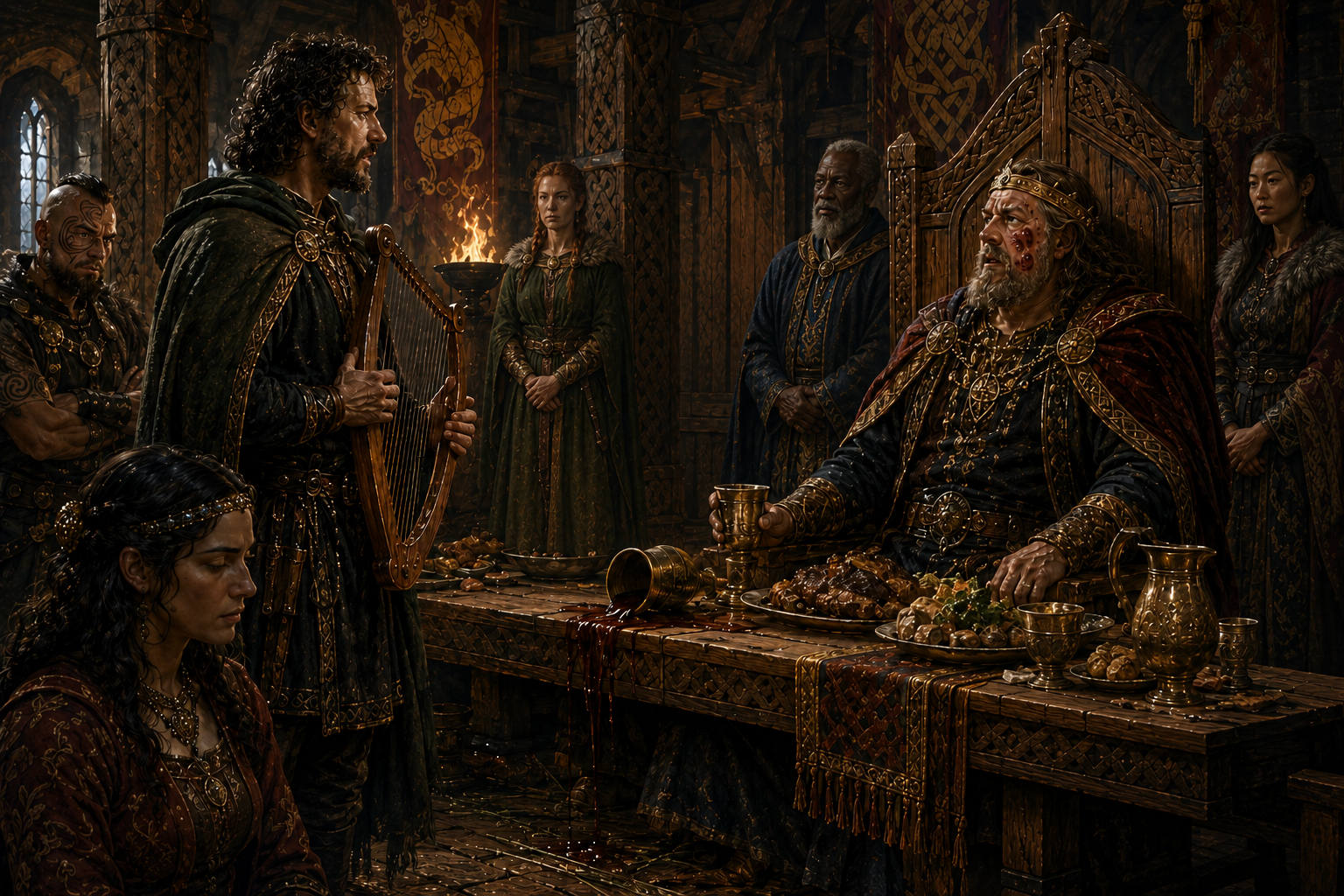 Spell, Glam Dicinn – Celtic Bardic Curse of Shame and Kingship