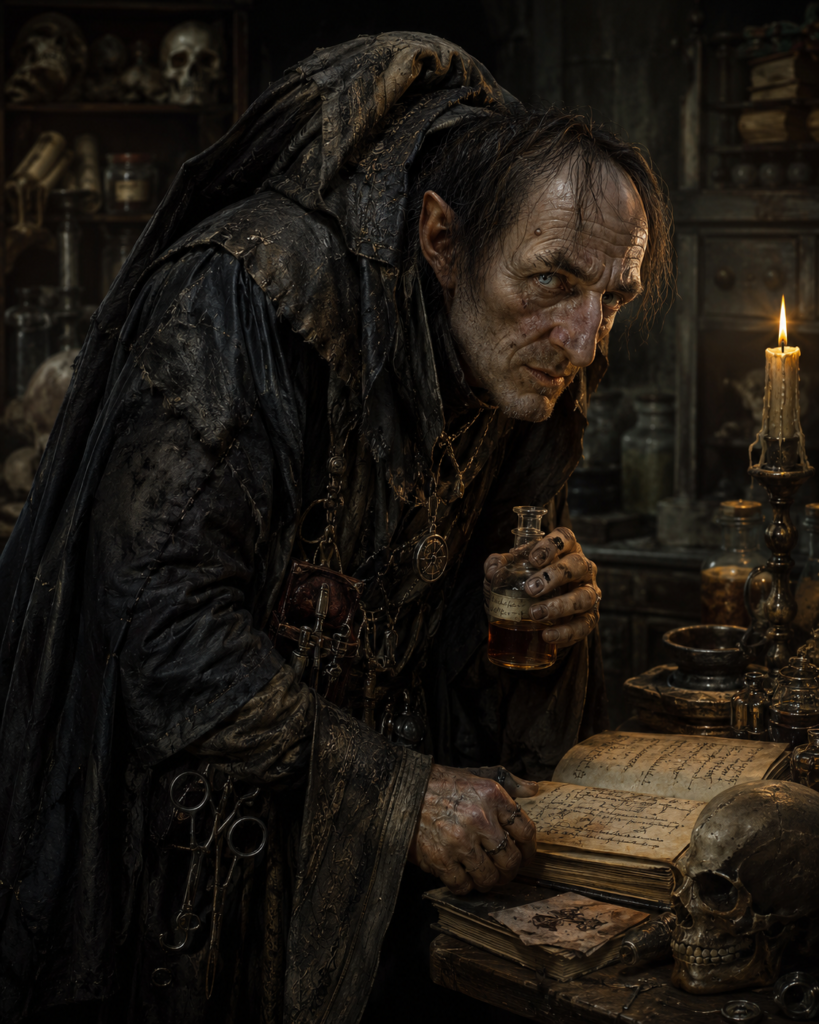 Igor Voss — Grave-Bent Heretic and Gothic Laboratory Assistant