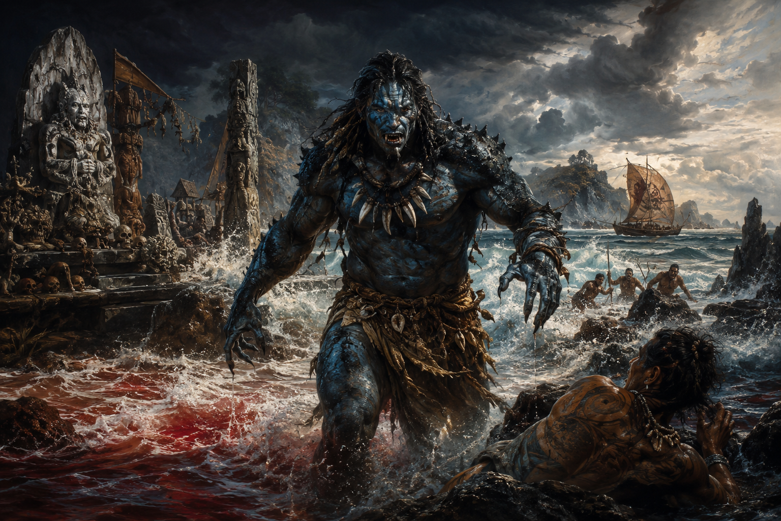 Megalodon Empowerment Spell – Apex Shark Transmutation for Sea Druids
