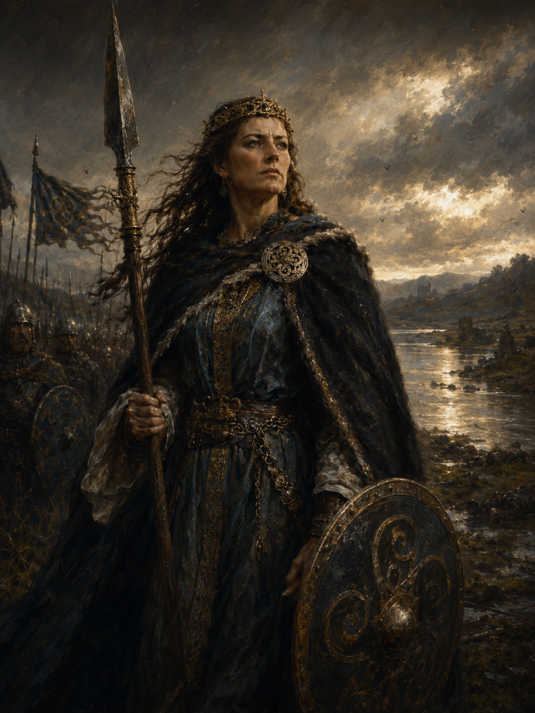 Queen Gwendolen — Legendary Cornish Queen and War-Sovereign