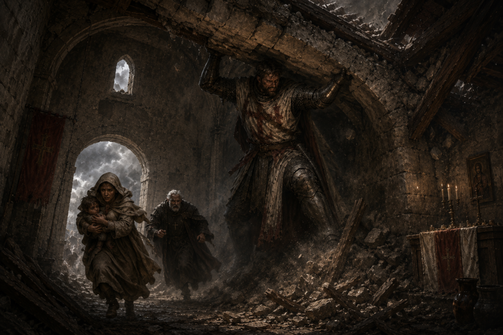 Righteous Might Spell – Divine Giant Transformation for Clerics