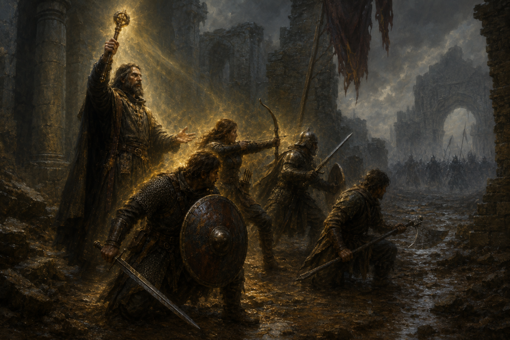 Righteous Wrath of the Faithful Spell — Divine Battle Fury for Clerics, "Battle-Fury of the Devoted"