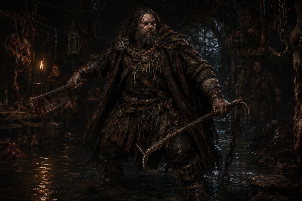 Sawney Bean, the Red King of the Tidal Cave