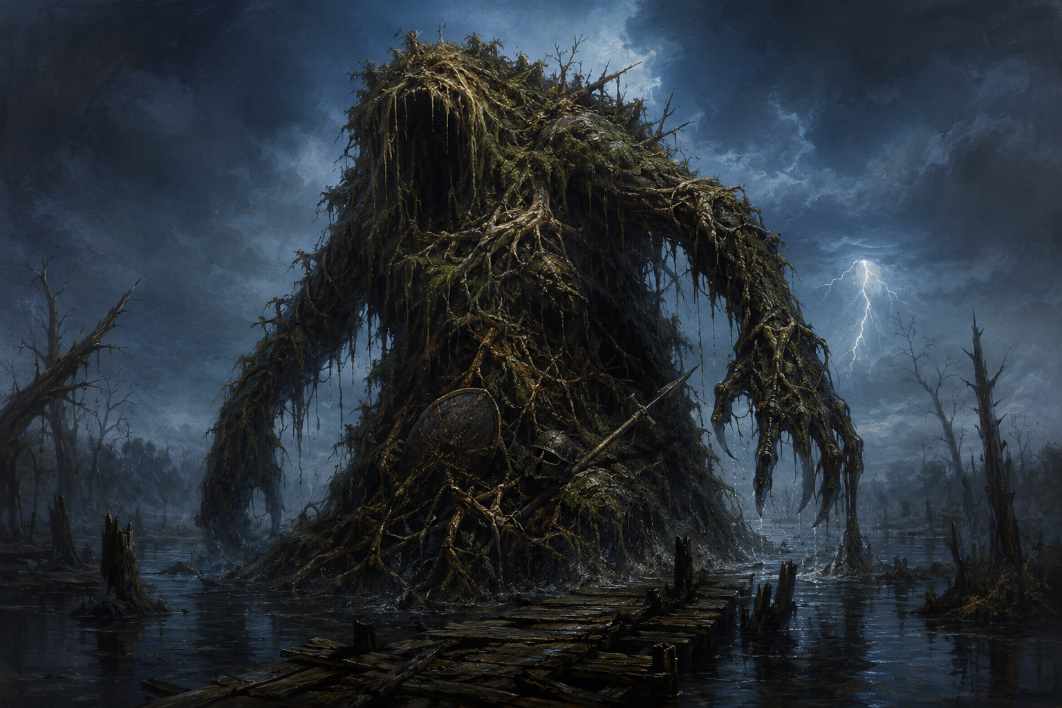 Shambling Mound – Swamp Plant Monster