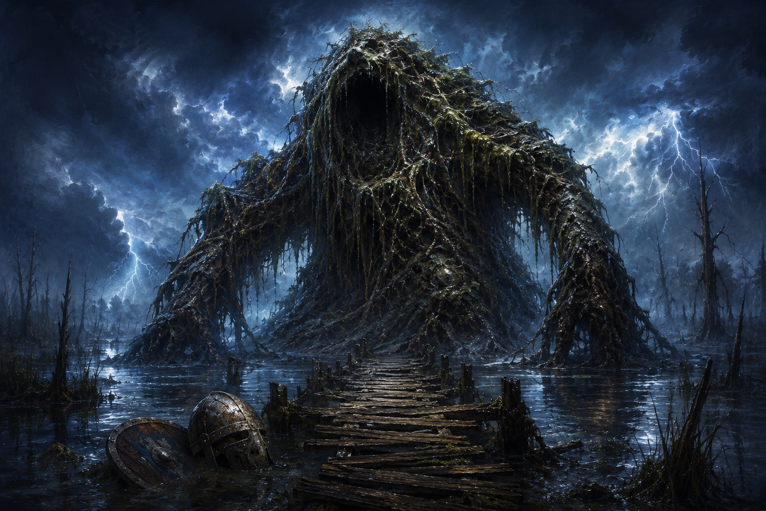 Shambling Mound – Swamp Plant Monster