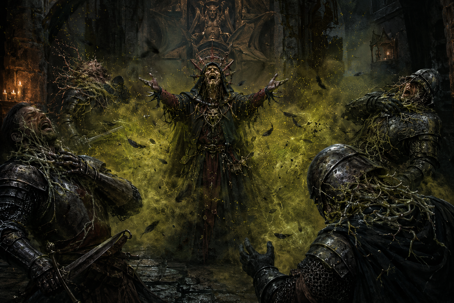 Spores of the Vrock Spell, Demonic Fungal Curse