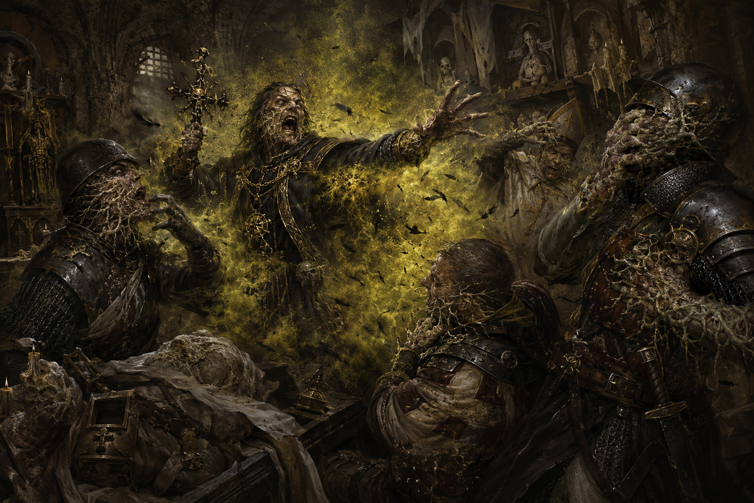 Spores of the Vrock Spell, Demonic Fungal Curse