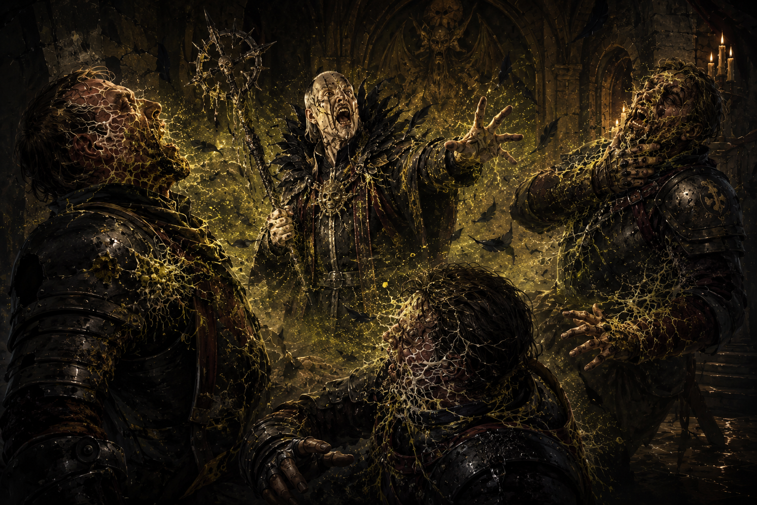 Spores of the Vrock Spell, Demonic Fungal Curse