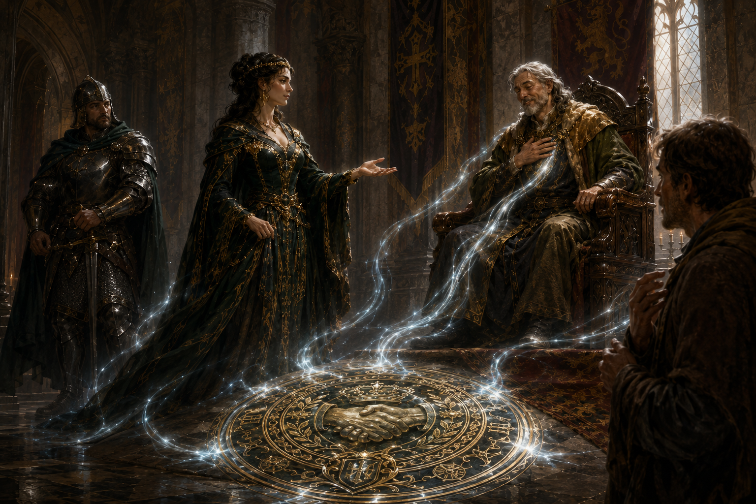 Symbol of Persuasion Spell – Enchantment Ward for Charm, False Trust, and Magical Coercion