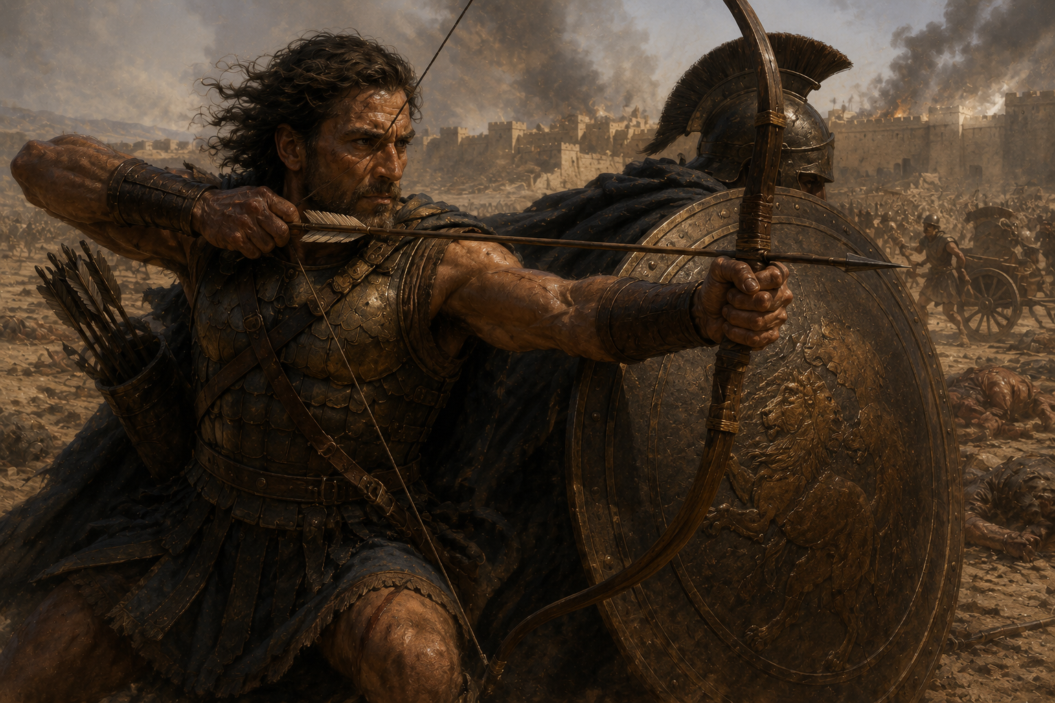 Teucer, Exiled Archer of Salamis | Greek Mythology