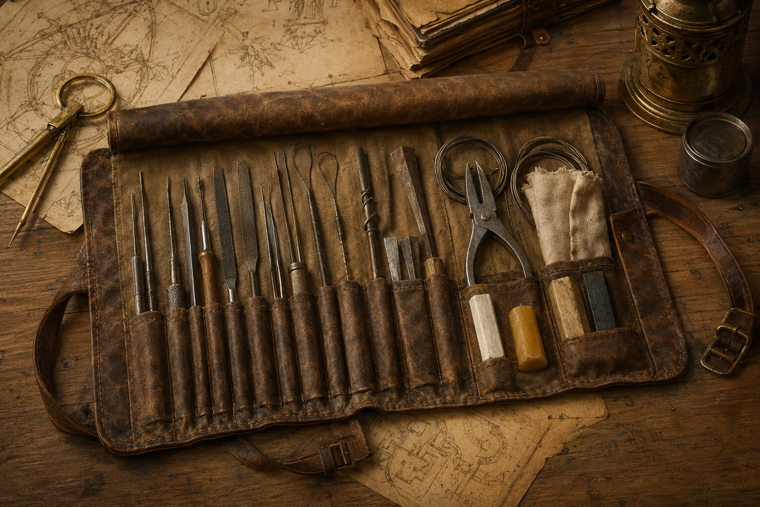 Thieves’ Tools — Lockpicks, Trap Disarming, and Burglary Gear