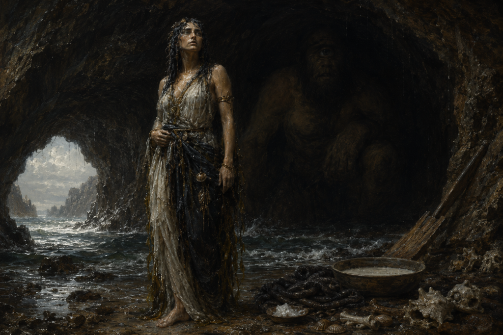 Thoosa, Sea-Nymph of the Cyclopean Bloodline 5.5e / 2024