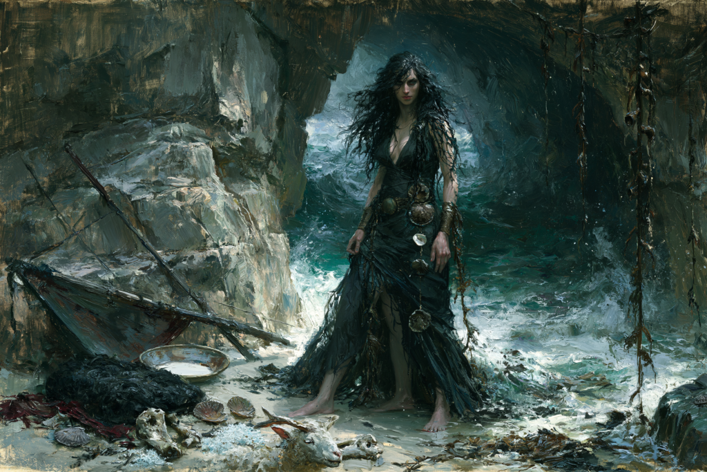 Thoosa — Sea Nymph, Mother of Polyphemus, and Daughter of Phorcys
