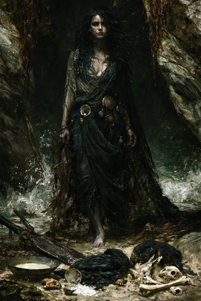 Thoosa — Sea Nymph, Mother of Polyphemus, and Daughter of Phorcys