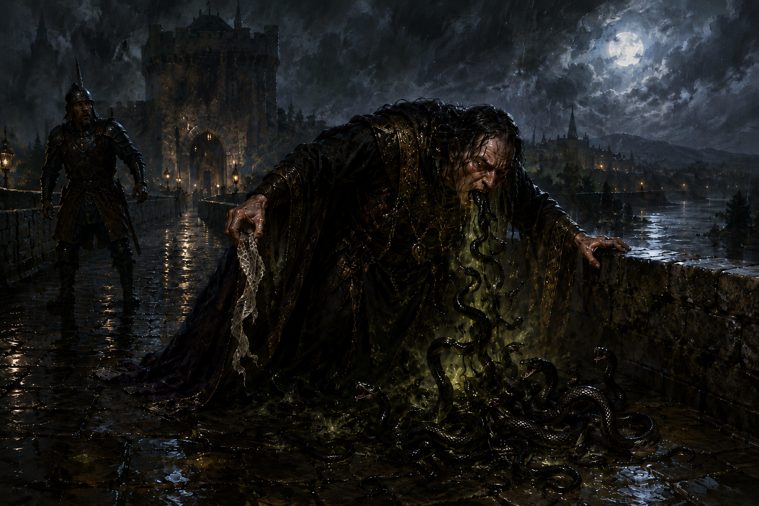 Vipergout Spell — Evil Serpent Summoning, Poison Magic, and Fiendish Viper Control