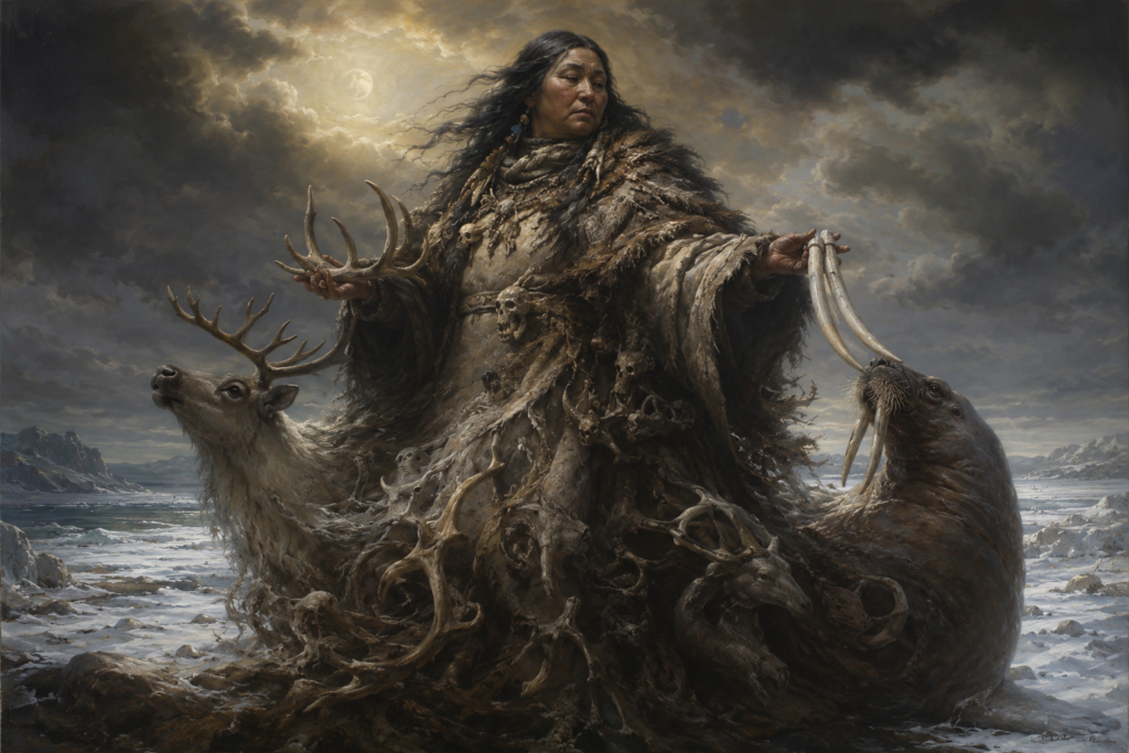 A’akuluujjusi: Inuit Creator Mother of Caribou and Walrus