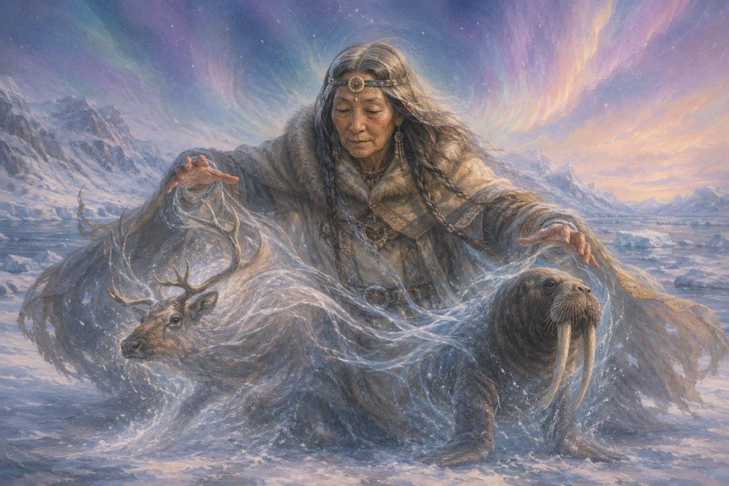 A’akuluujjusi: Inuit Creator Mother of Caribou and Walrus