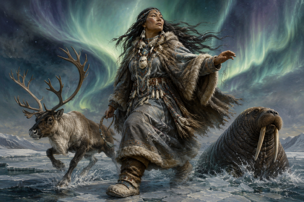 A’akuluujjusi: Inuit Creator Mother of Caribou and Walrus