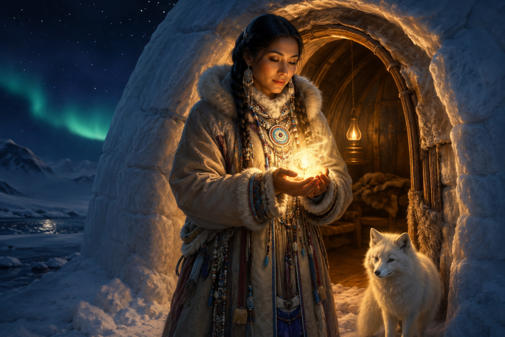 Akna, Inuit Goddess of Childbirth and Fertility