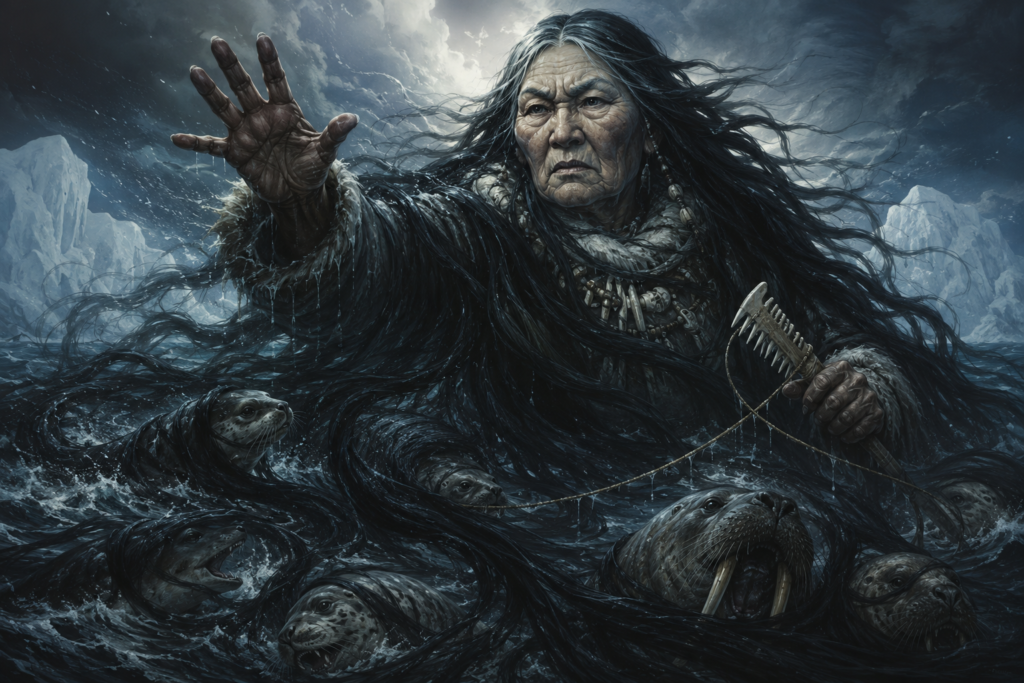 Arnakuagsak — Inuit Sea-Mother and Old Woman from the Sea