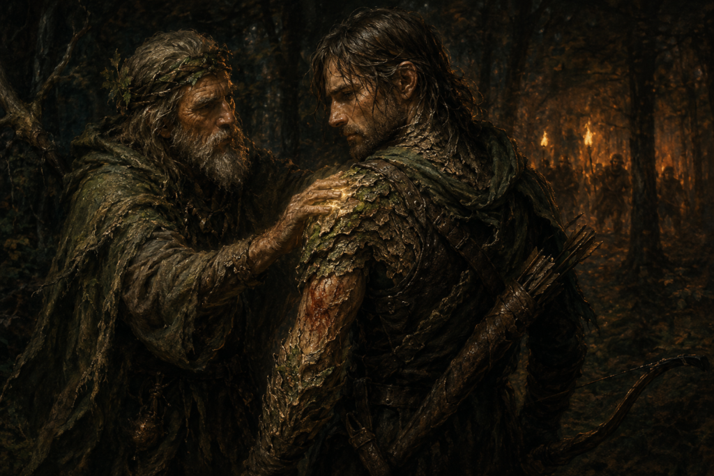 Barkskin Spell: Living Armor of Bark, Thorn, and Hardened Hide