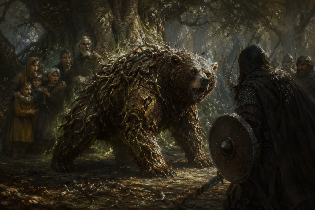 Barkskin Spell: Living Armor of Bark, Thorn, and Hardened Hide