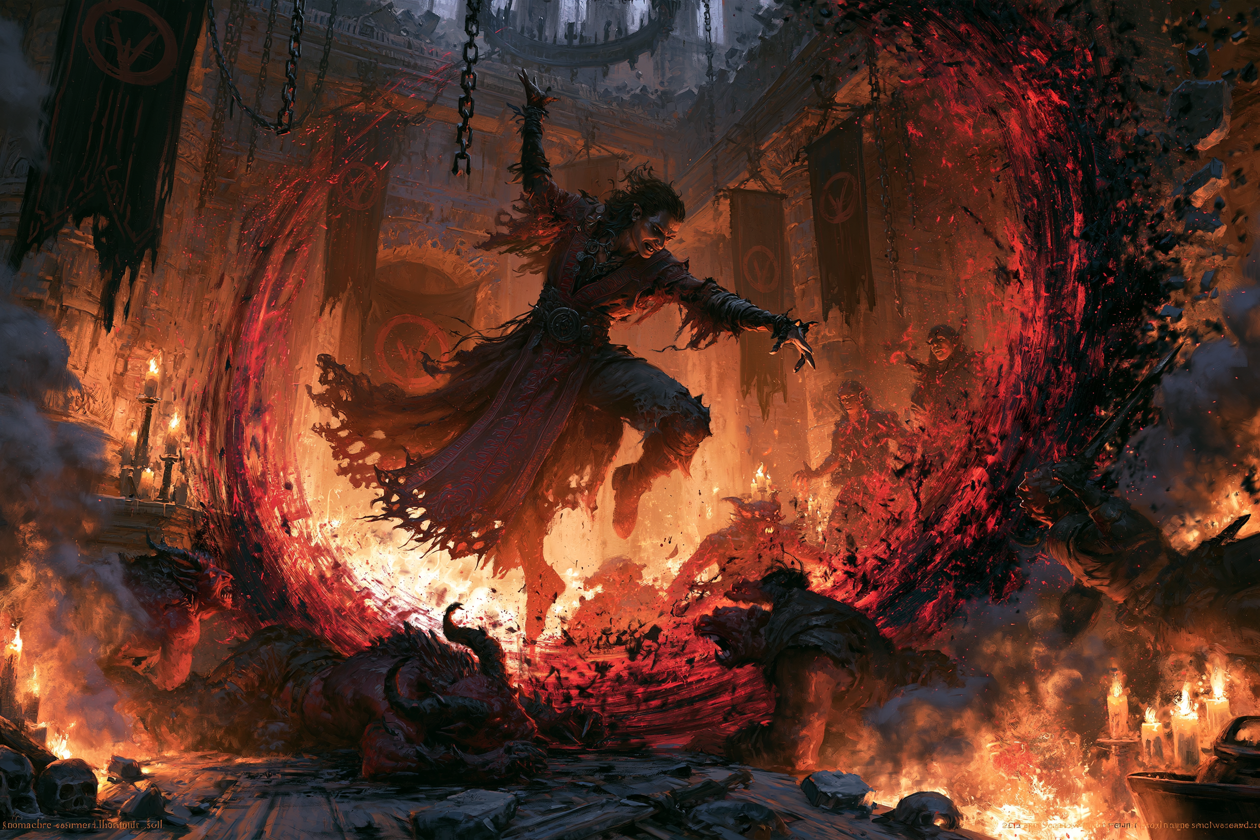 Dance of Ruin Spell: Demonic Necromancy