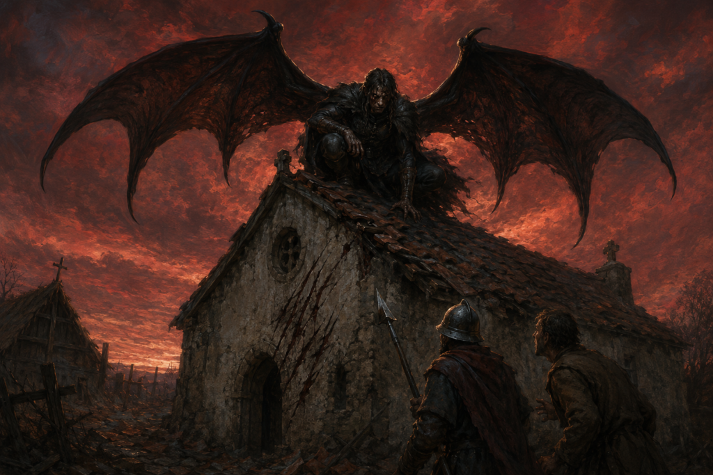 Demon Wings Spell: Evil Bat-Winged Flight for Blackguards