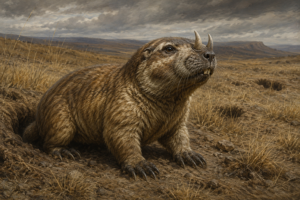 Epigaulus: Horned Dire Gopher of the Old Earth
