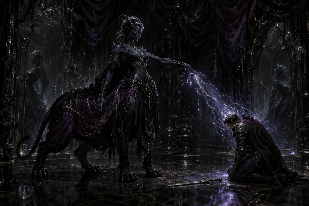 Euosha, Concubine of Graz’zt – Unique Lamia