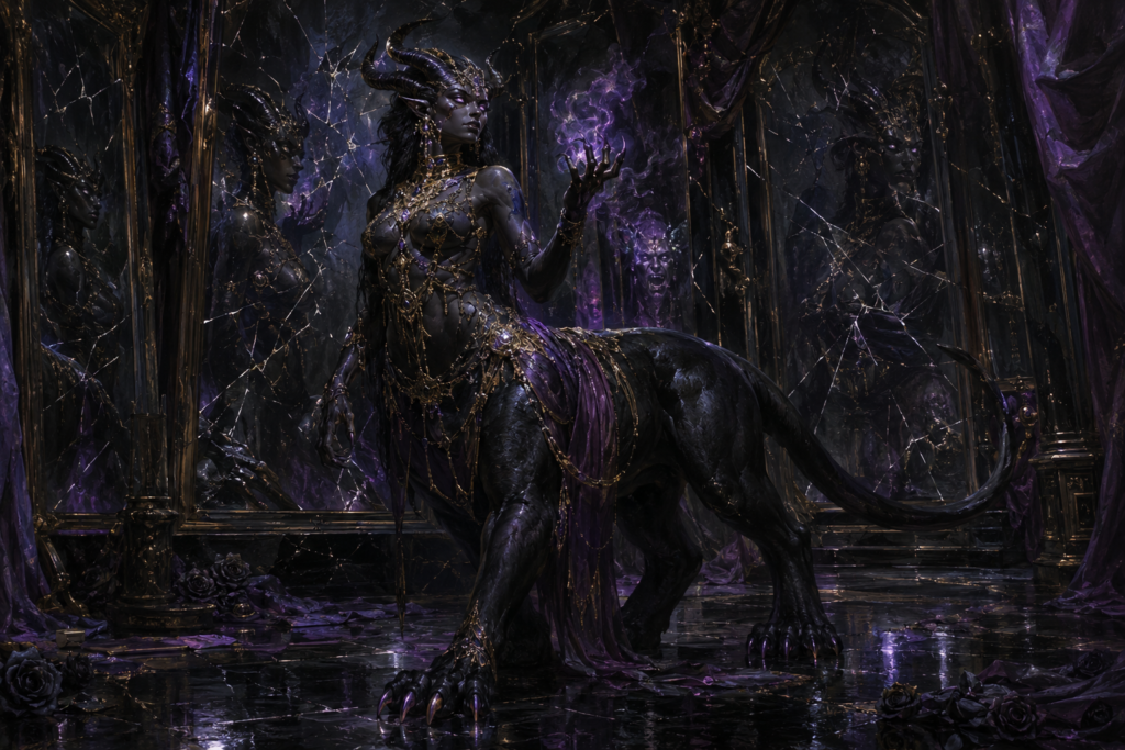 Euosha, Concubine of Graz’zt – Unique Lamia